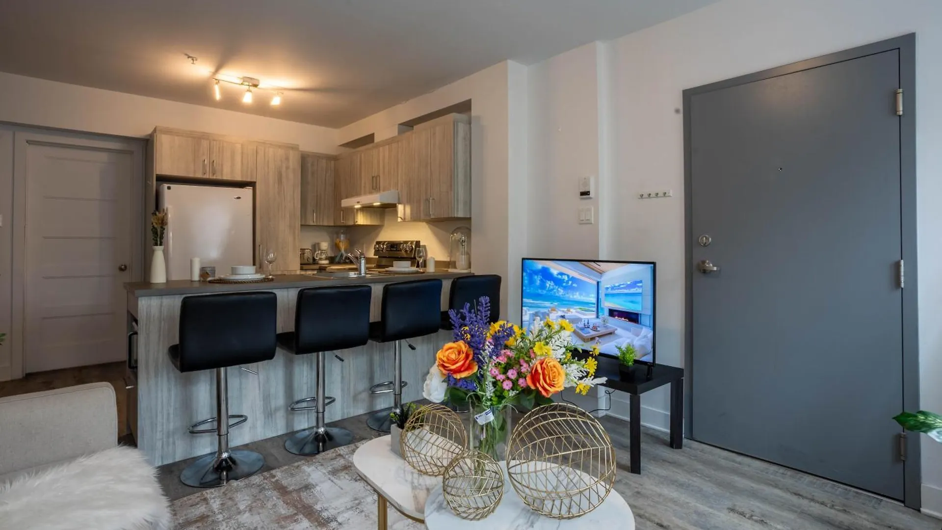 몬트리올 Fashionable 3Br In Griffintown 아파트 0*,